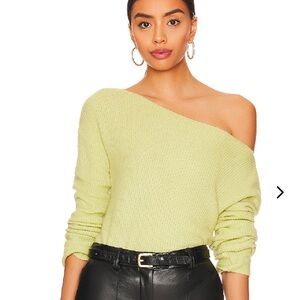 Revolve Lovers + Friends Green Alayah Sweater Size XXS